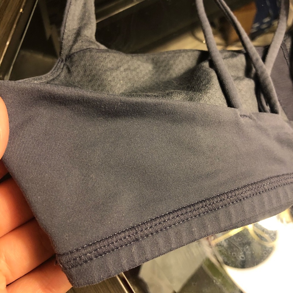 SOLD Lululemon Grey Free to Be Strappy Sports Bra - Picture 8 of 8